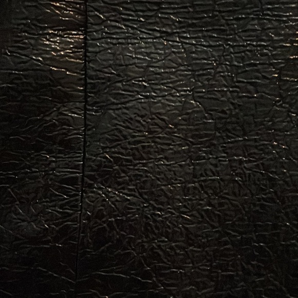 Vintage printed black mini skirt - Picture 2 of 2